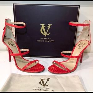 💥SOLD💥VC Signature Edition Snakeskin Sandals